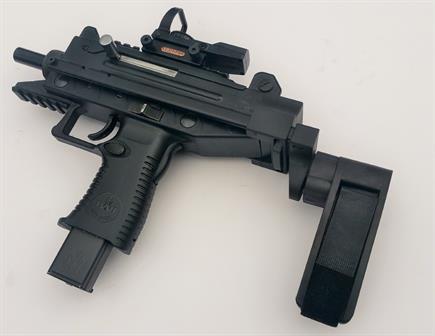 mac 11 folding arm brace